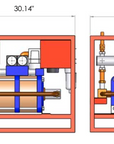 ATDP Air Driven Twin Double Acting Hydrotest Pumps