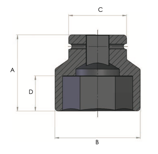 MS Metric Hexagon AF Heavy Duty Sockets