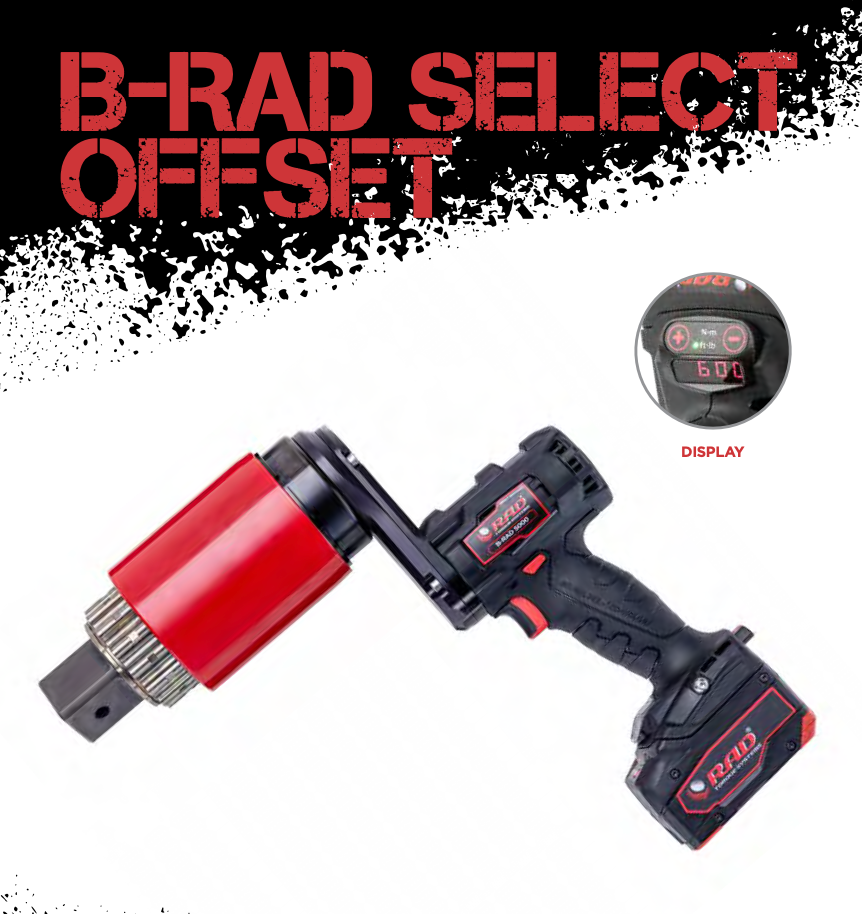 B-RAD Select Offset - Battery Torque Wrench