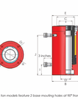 HHR - Double Acting Hollow Piston Cylinders